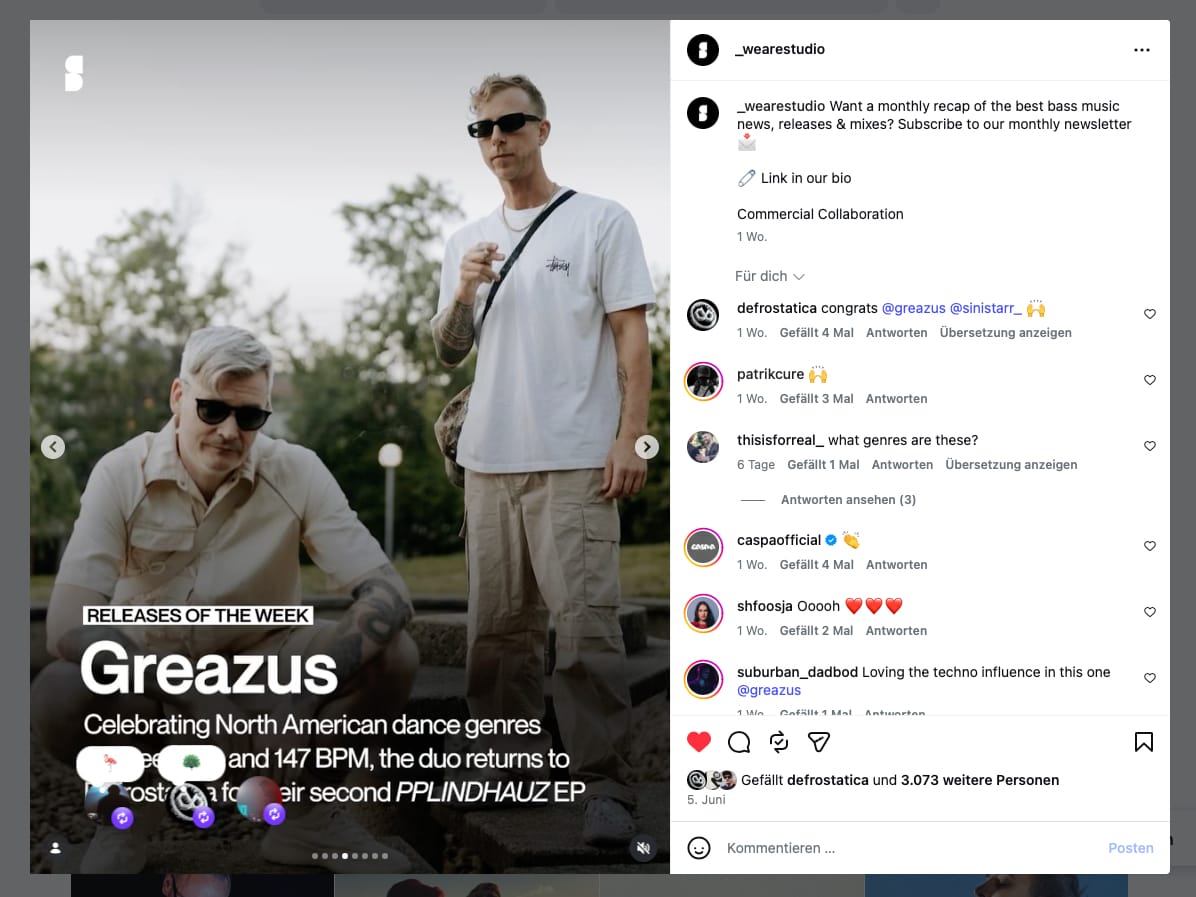 Greazus & Sinistarr BOOTEE FREAKA featured on STUDIO